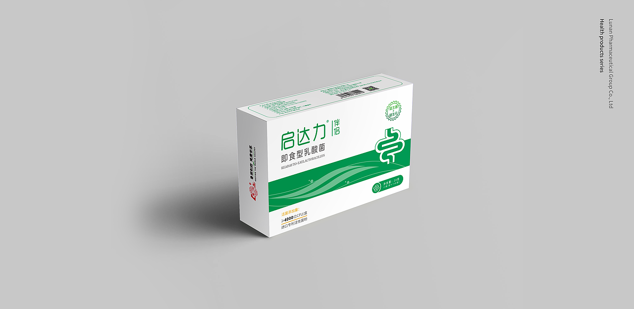 启达力伴侣（益生菌）包装盒设计（图ZMjU5ODA3MTAw） - 包装 - 站酷设计师大林子ya原创素材 - 站酷ZCOOL