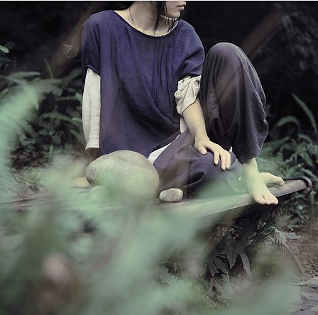 原创设计 女式冰丝棉竹节短袖文艺风格宽松t恤上衣（图ZMTAzMzE1Njg=） - 休闲/流行服饰 - 站酷设计师王善斌原创素材 - 站酷ZCOOL