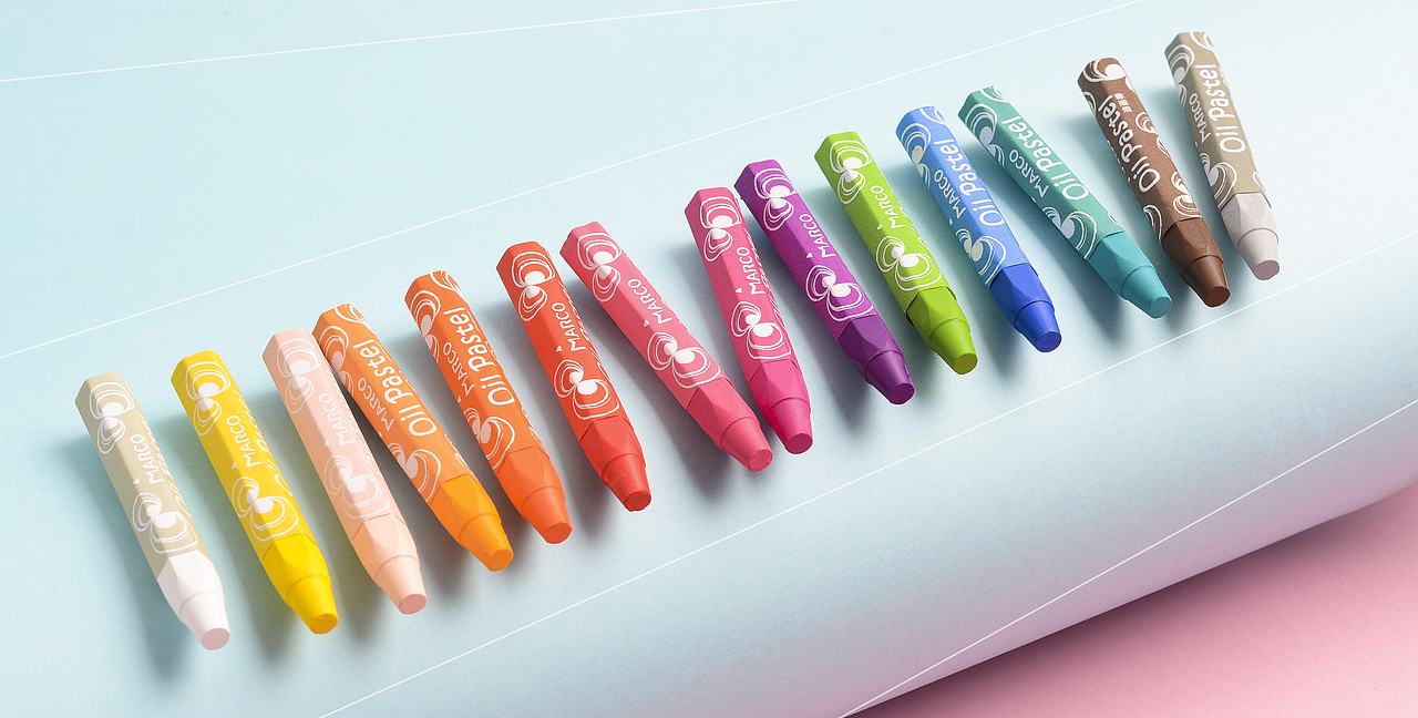 儿童油画棒 没有很好的想法,就这样拍了一张,,,