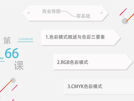 色彩模式&RGB色彩模式&CMYK色彩模式-第66课 