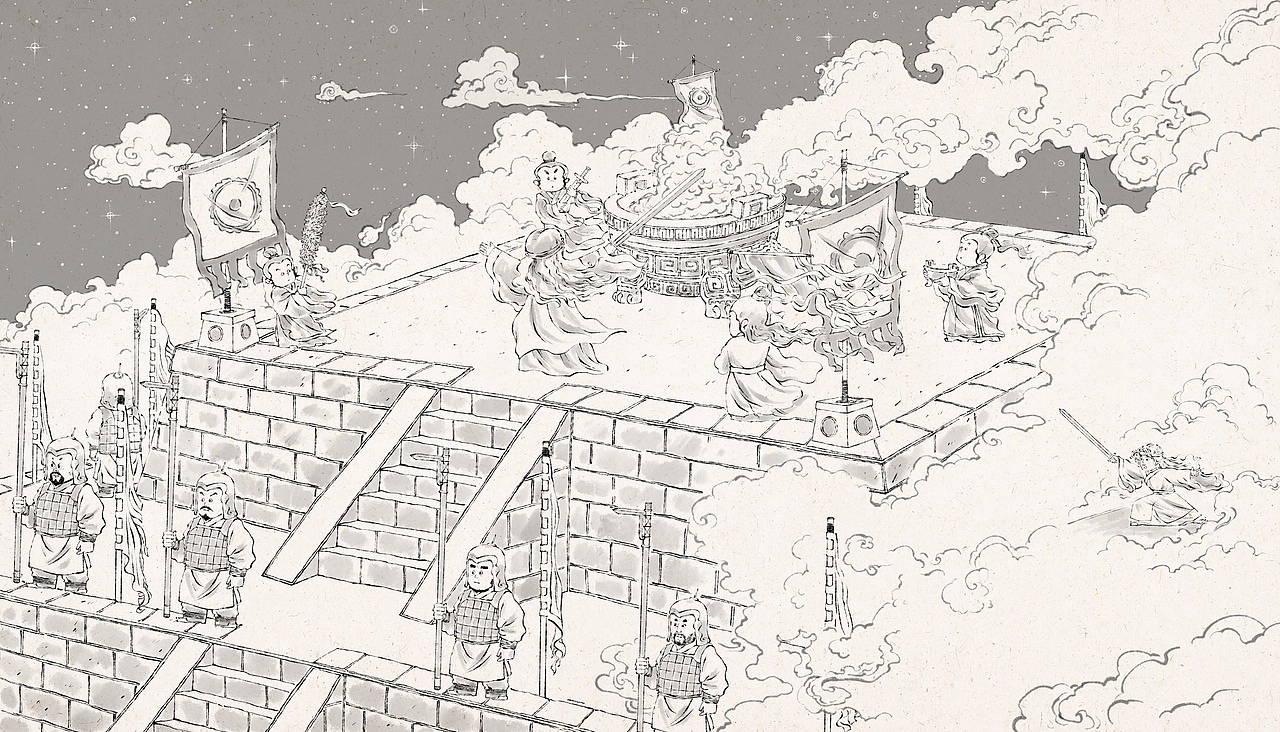 《三国演义》绘本（选节）（图ZMjY1ODQxNTY4） - 绘本 - 站酷设计师九山DADA原创素材 - 站酷ZCOOL