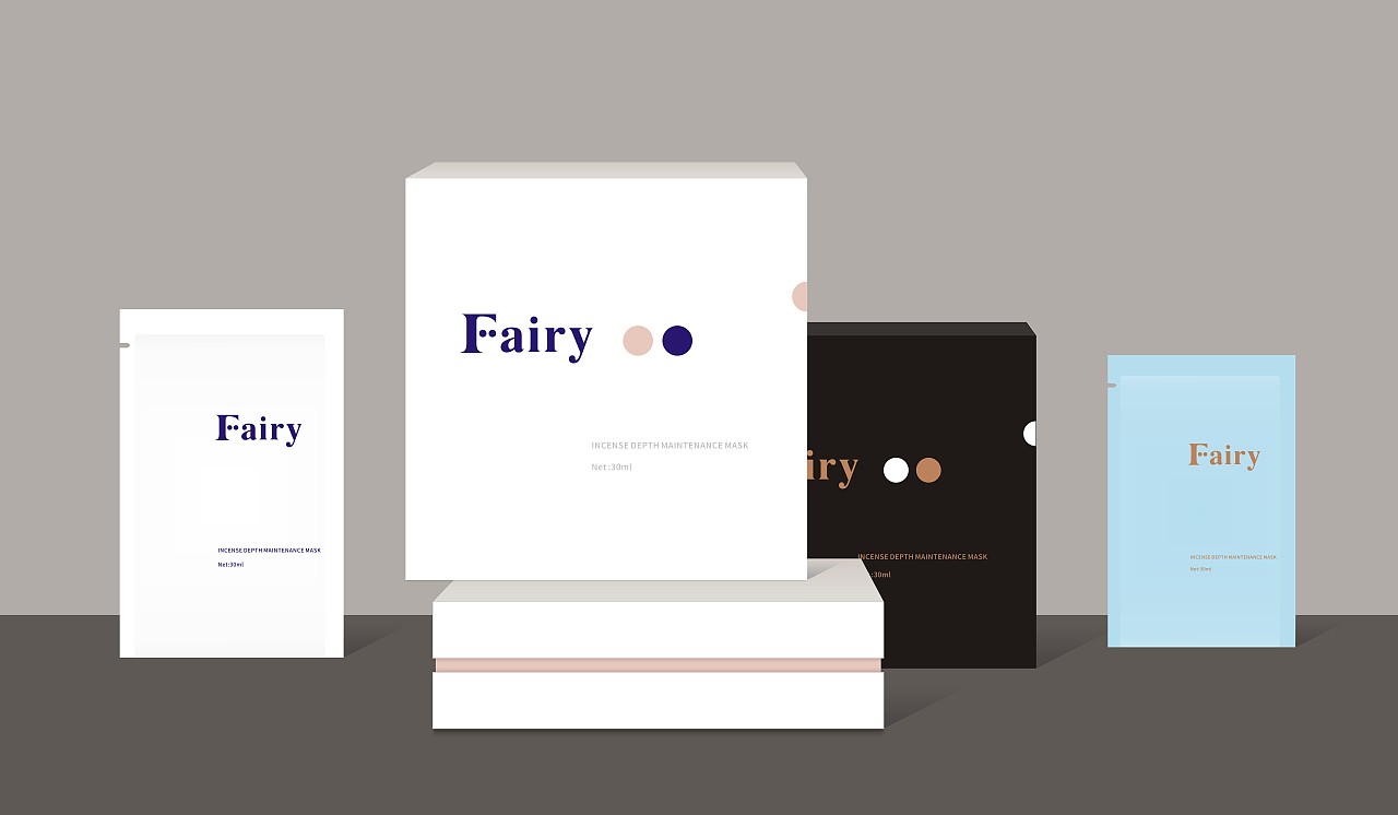 产品包装设计—Fairy面膜（图ZMTQ4MzU3MTE2） - 包装 - 站酷设计师清舍品牌原创素材 - 站酷ZCOOL