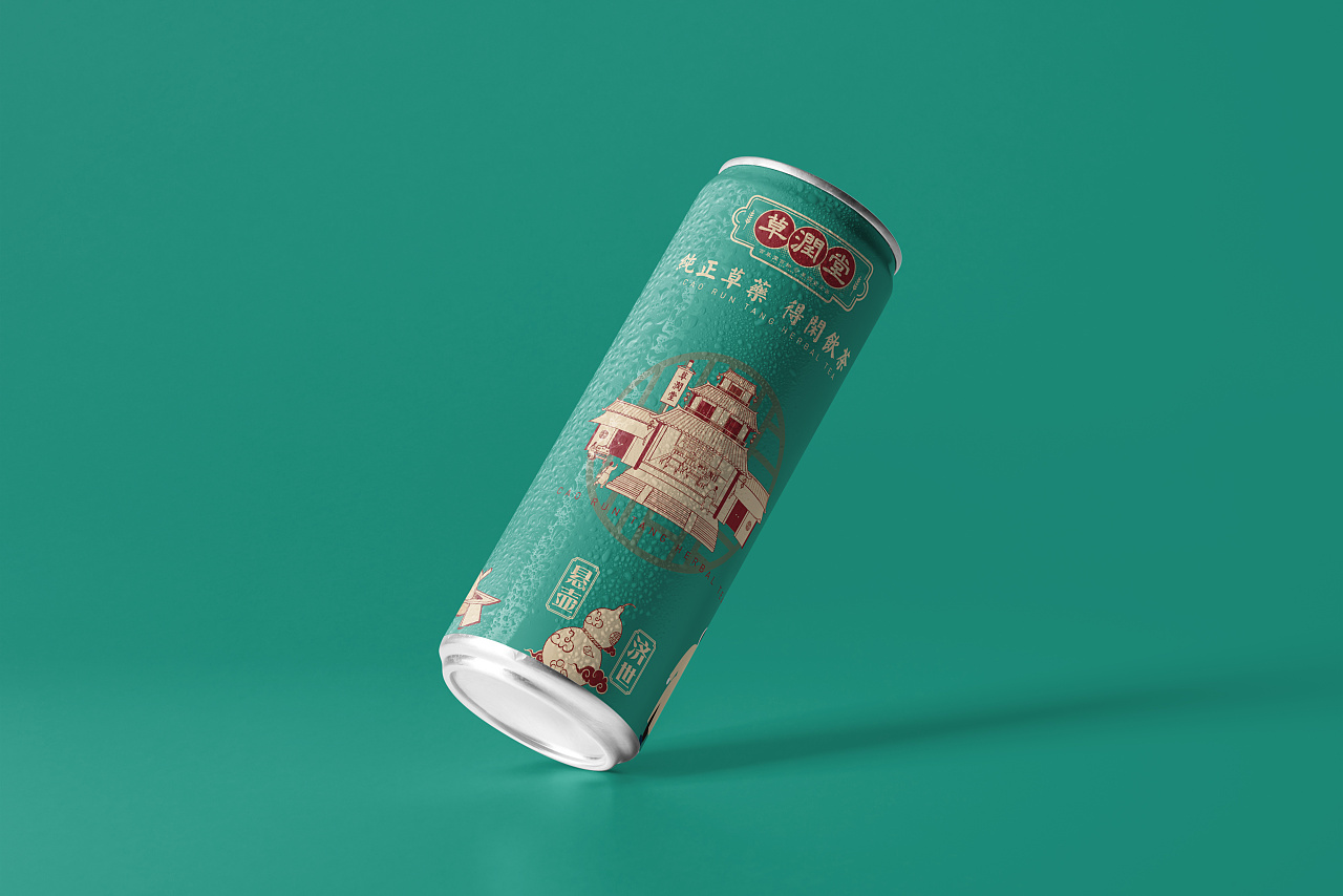 草润堂广东凉茶品牌包装设计