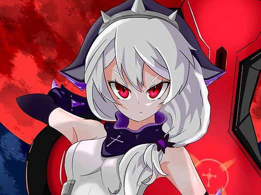 德丽莎 处刑装-紫苑（个人主页-ZMzQ4NzE3NDQ=） - 艺术插画 - 站酷设计师fish_tail原创素材 - 站酷ZCOOL