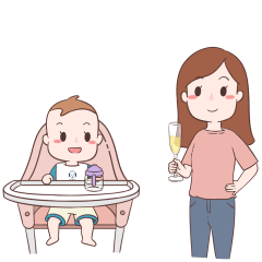 “妈妈宝宝辅食日常 ”表情包（图ZMjEyMjA2MzY4） - 其他动漫 - 站酷设计师Himono_laven原创素材 - 站酷ZCOOL