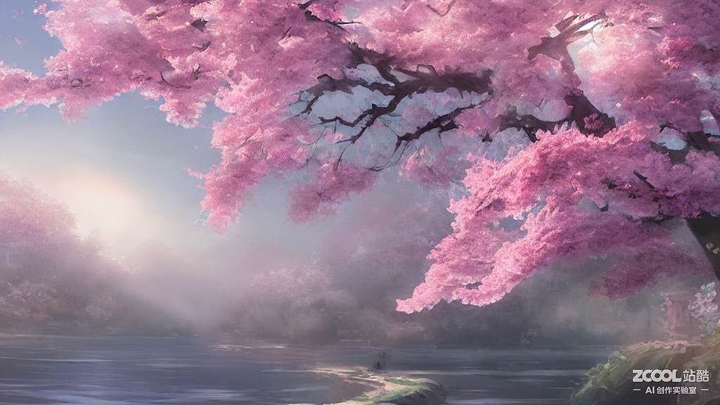 #AI创作实验室#樱花