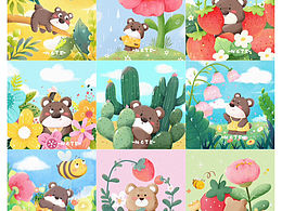 春天里｜一只花花小熊