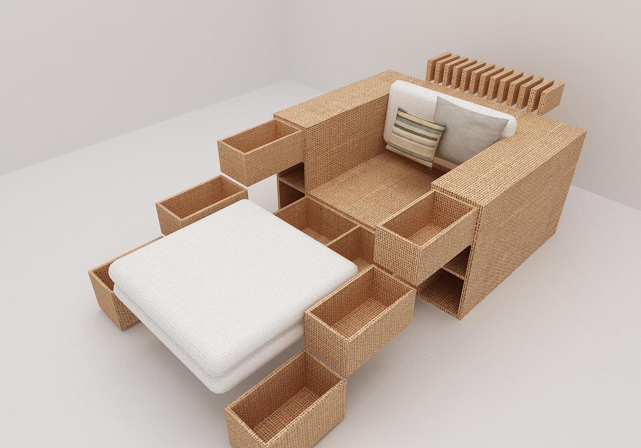 凹椅 产品设计（图ZMTAzNzI4OTI=） - 生活用品 - 站酷设计师富强设计原创素材 - 站酷ZCOOL