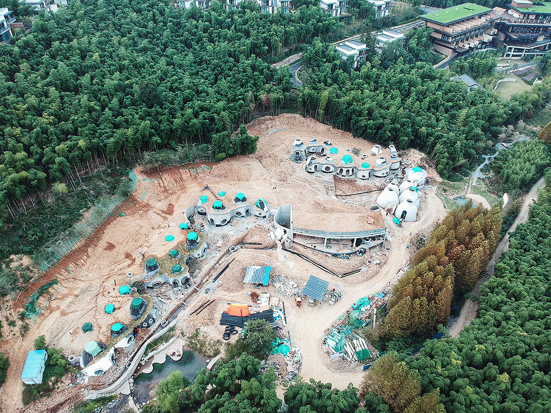 建筑与自然共生 . 离梦想又近一步!! !