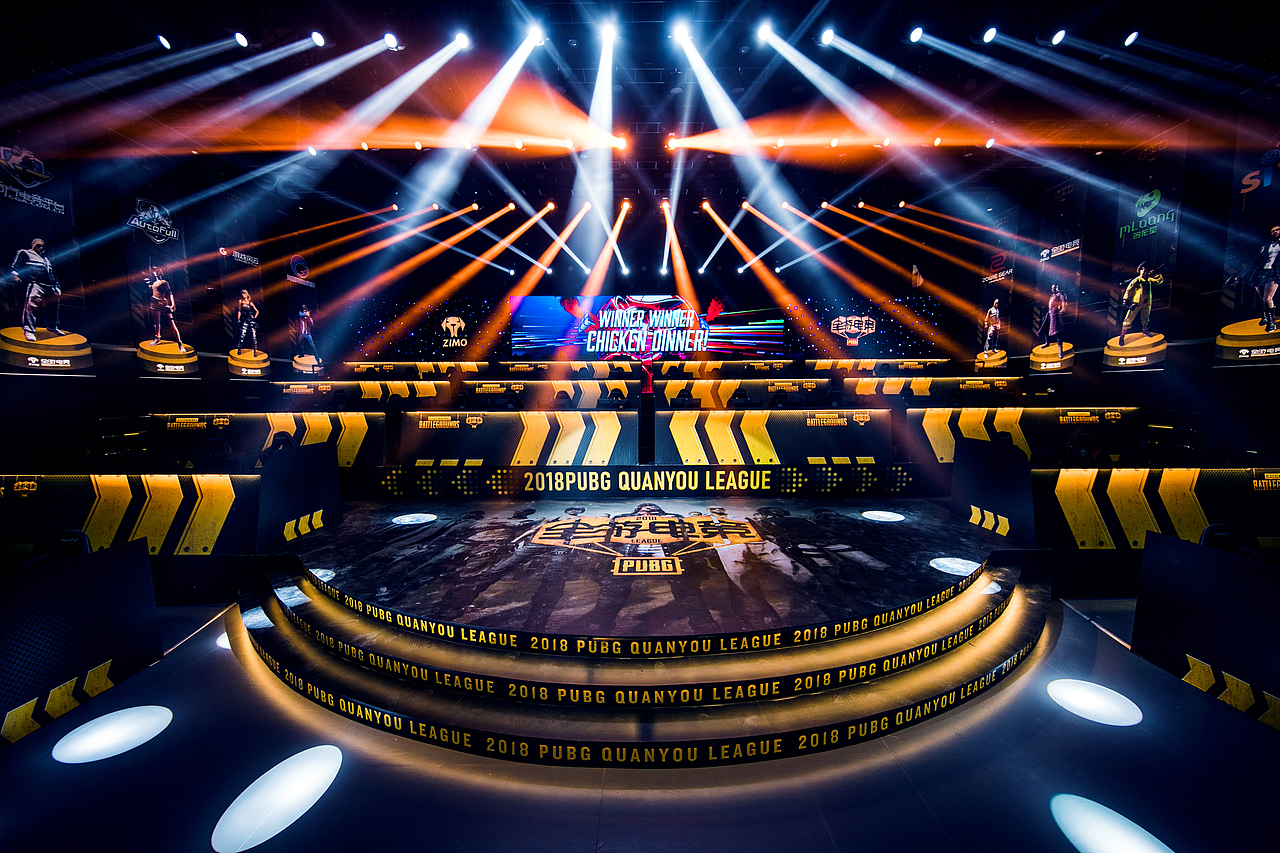 PUBG全游电竞全国赛-淘汰赛（图ZMTQxNjk2ODcy） - 舞台美术 - 站酷设计师江小晨原创素材 - 站酷ZCOOL