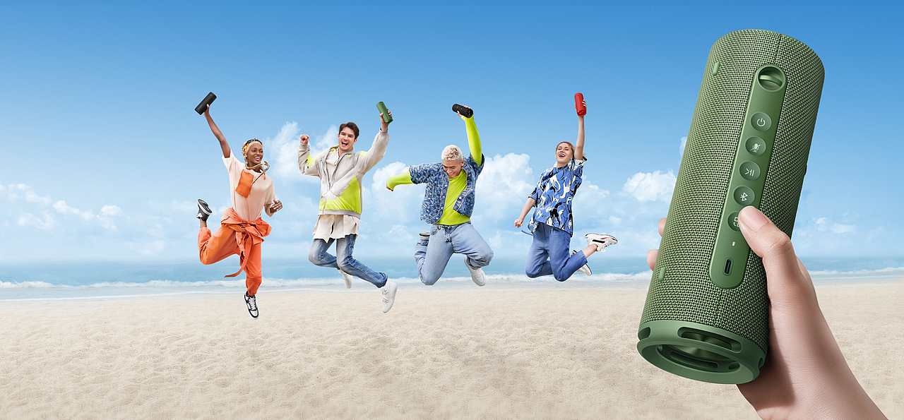 华为帝瓦雷音箱拍摄