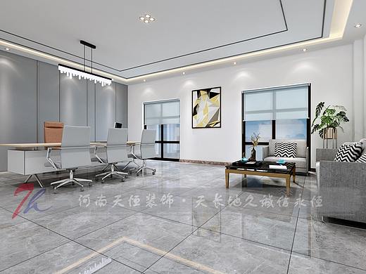 郑州经典办公室装修案例分析郑州办公室壹级装修资质