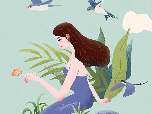 二十四节气大合集（个人主页-ZNDQ0OTI0Njg=） - 商业插画 - 站酷设计师右耳设女原创素材 - 站酷ZCOOL