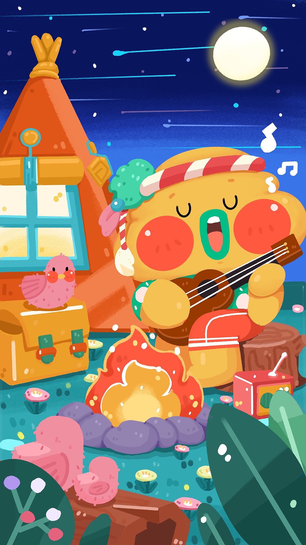 小棉花的一周生活