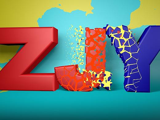 破碎文字fly-zjy（个人主页-ZMjU2NDQyNTI=） - 其他三维 - 站酷设计师醉江月原创素材 - 站酷ZCOOL