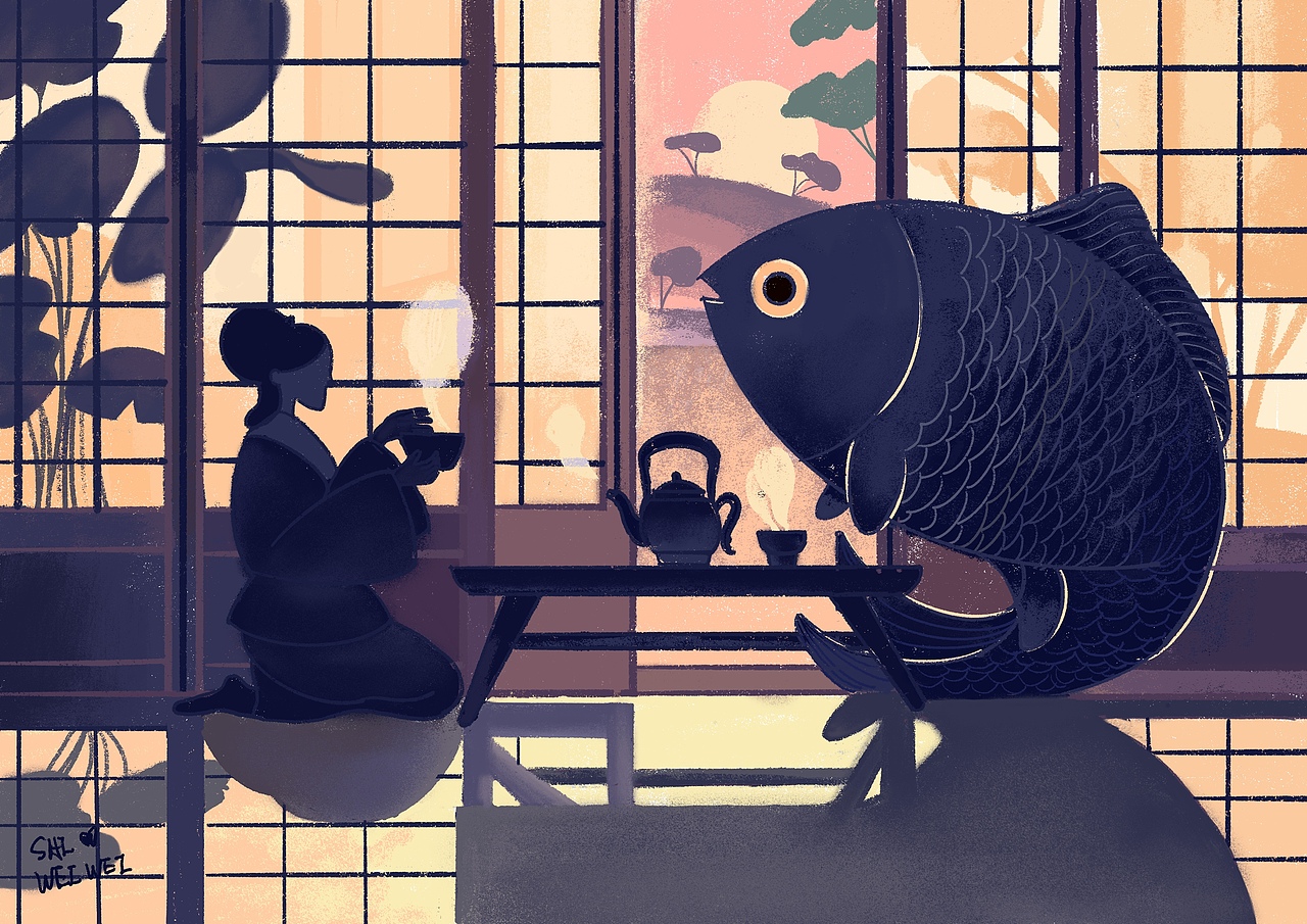 插画练习（三）（图ZMjA3OTM1NjY4） - 创作习作 - 站酷设计师SHINGWAIWAI原创素材 - 站酷ZCOOL