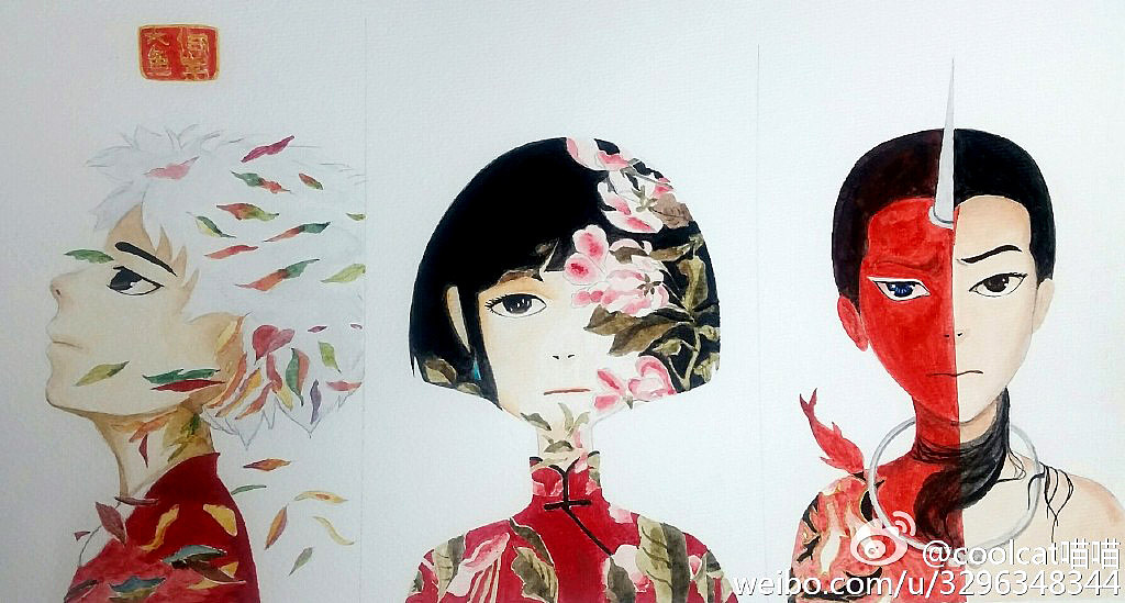 “北冥有鱼,其名为鲲。”#大鱼海棠#,一梦十二年,赴你一生之约。