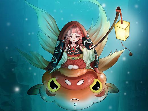 潜入深海的金鱼姬