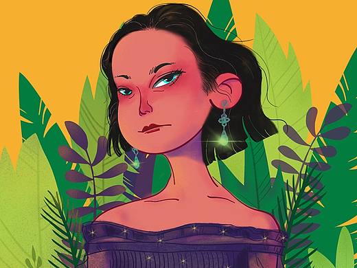 插畫頭像（個人主頁-ZMzk0NDY2NTI=） - 創(chuàng)作習作 - 站酷設計師花生味的瓜子原創(chuàng)素材 - 站酷ZCOOL