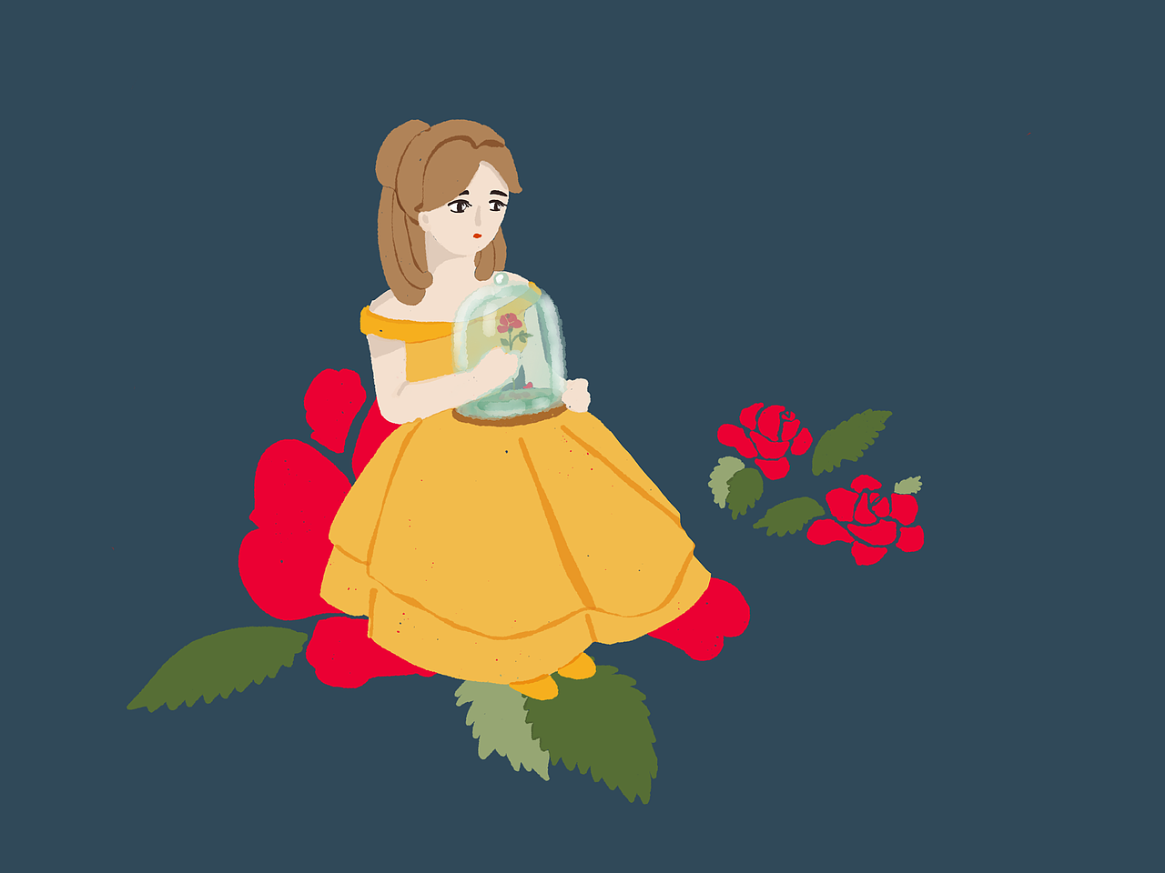 迪士尼公主（图ZODI4NzA2NTY=） - 创作习作 - 站酷设计师粒粒粥易燃原创素材 - 站酷ZCOOL