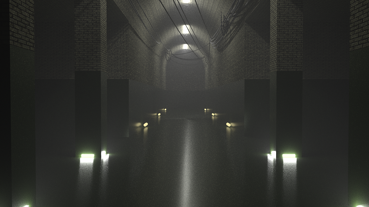 隧道·c4d练习（图ZMjE2NTkxODQw） - 场景 - 站酷设计师口口吕口口原创素材 - 站酷ZCOOL