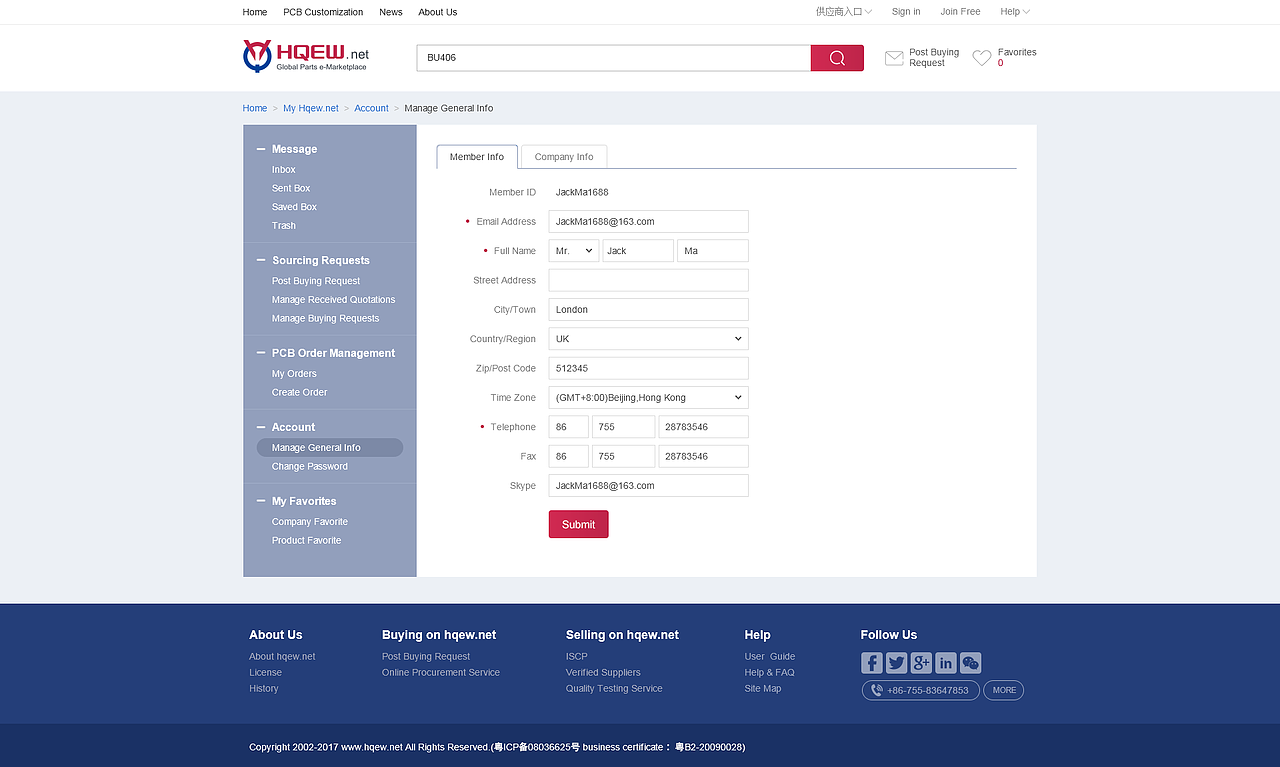 华强外贸通页面（图ZMjYxNjEwNjcy） - 电商 - 站酷设计师GaiGaiyo原创素材 - 站酷ZCOOL