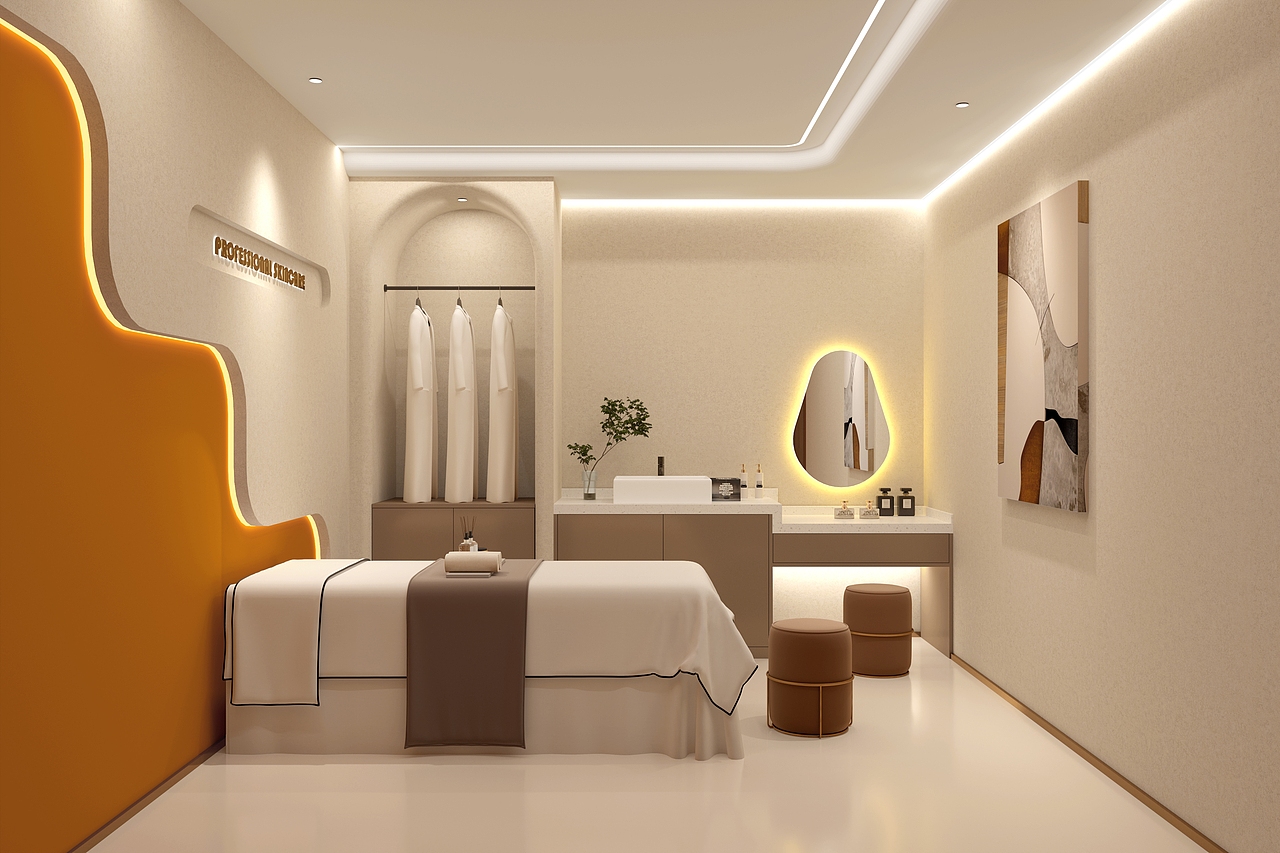 现代美学—美容院空间