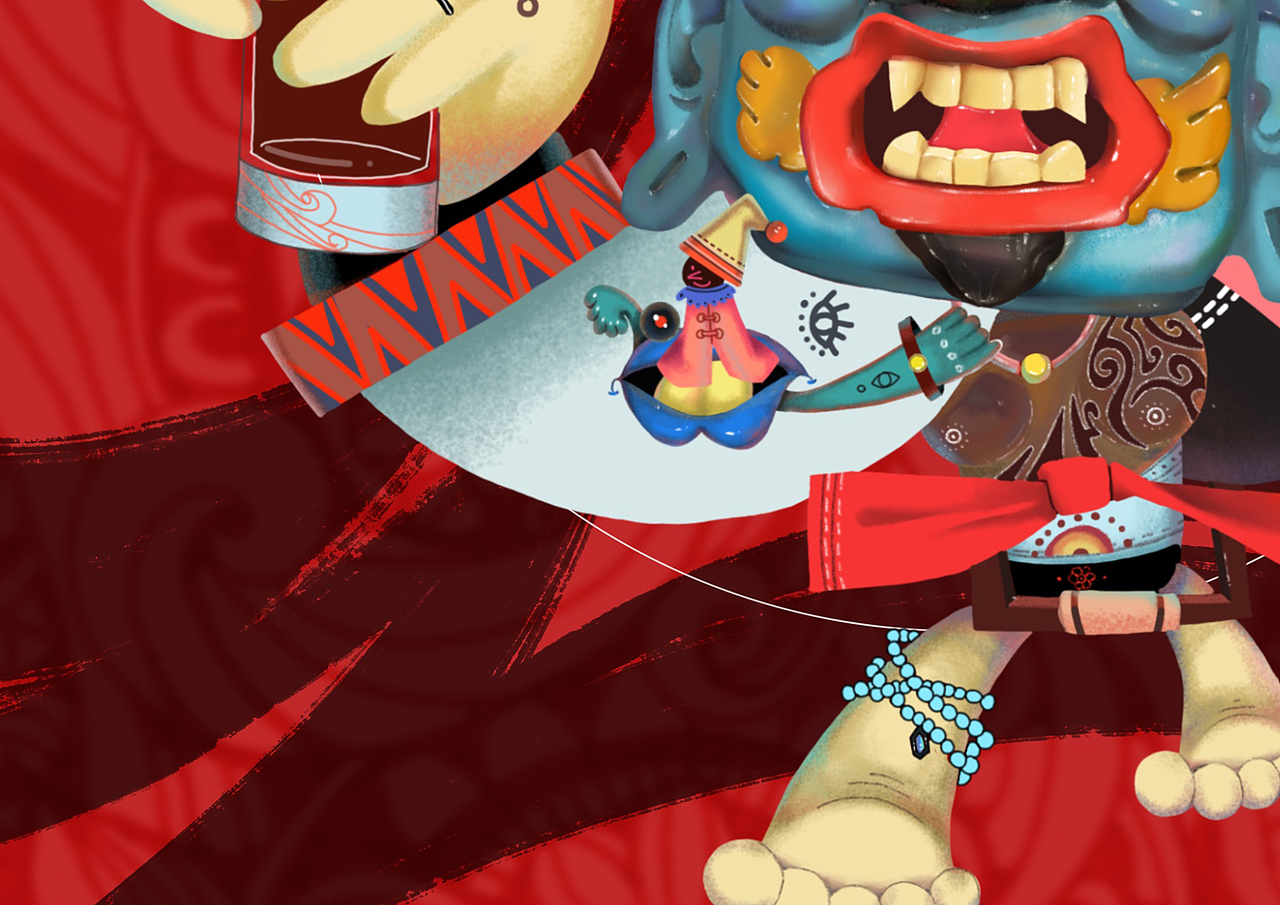 痴迷酒精与美食还有游戏