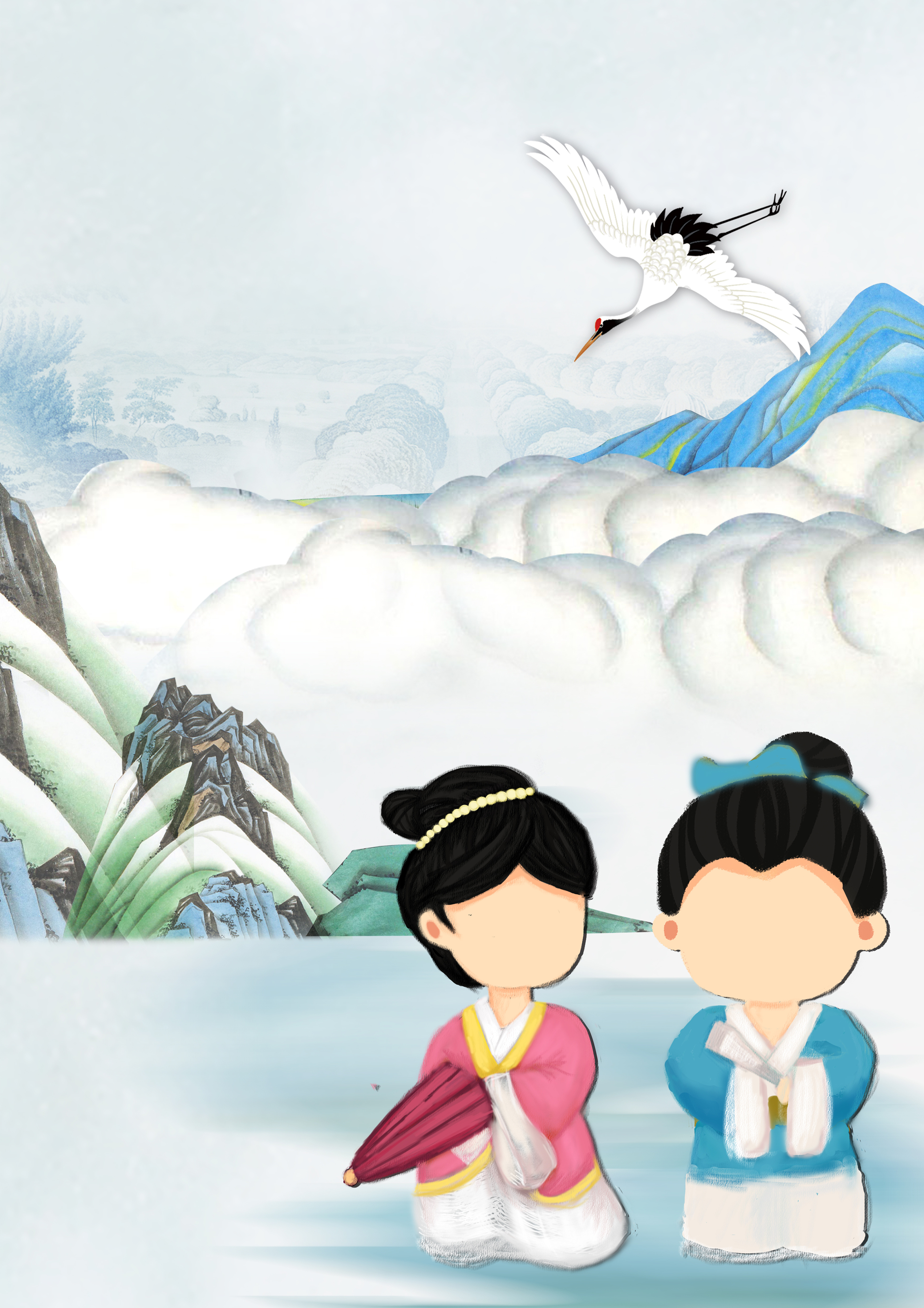 天仙配|插画|新锐潮流插画|水瓶创意 - 原创作品 - 站酷 (zcool)