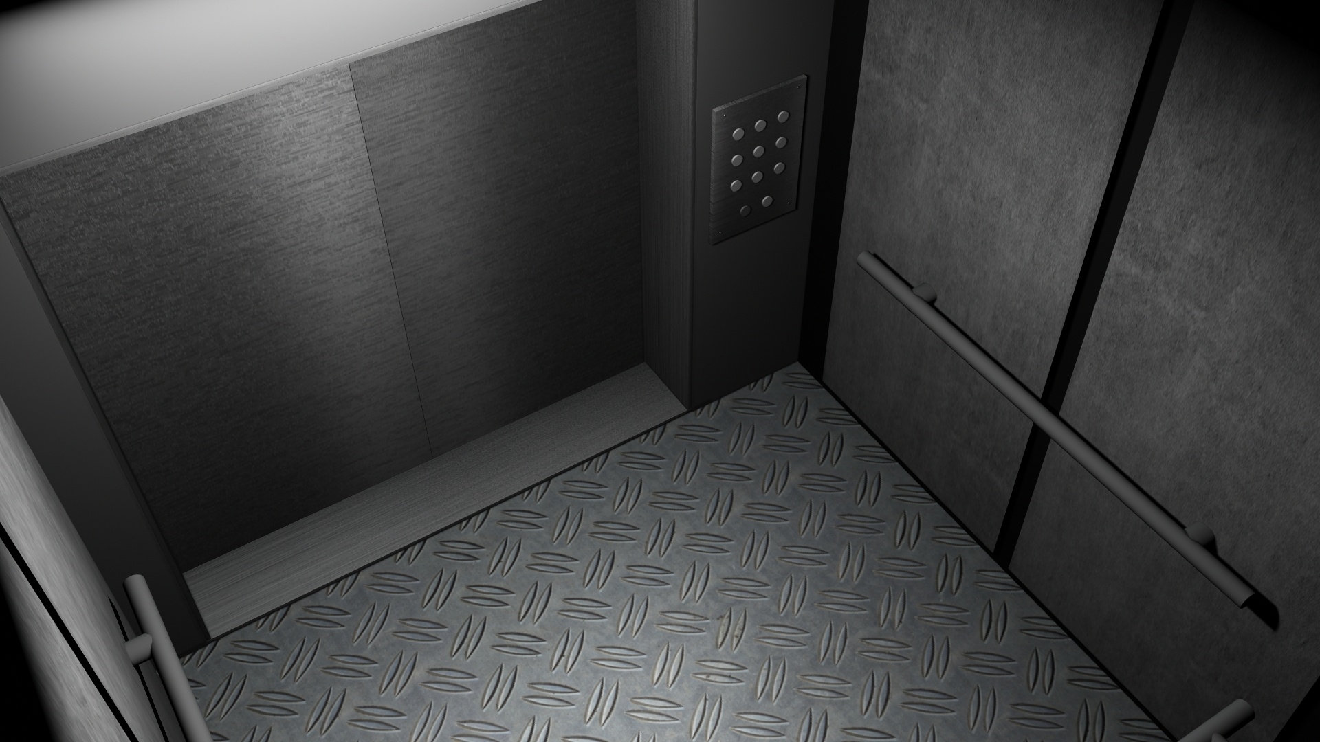 灵异电梯 - 建模