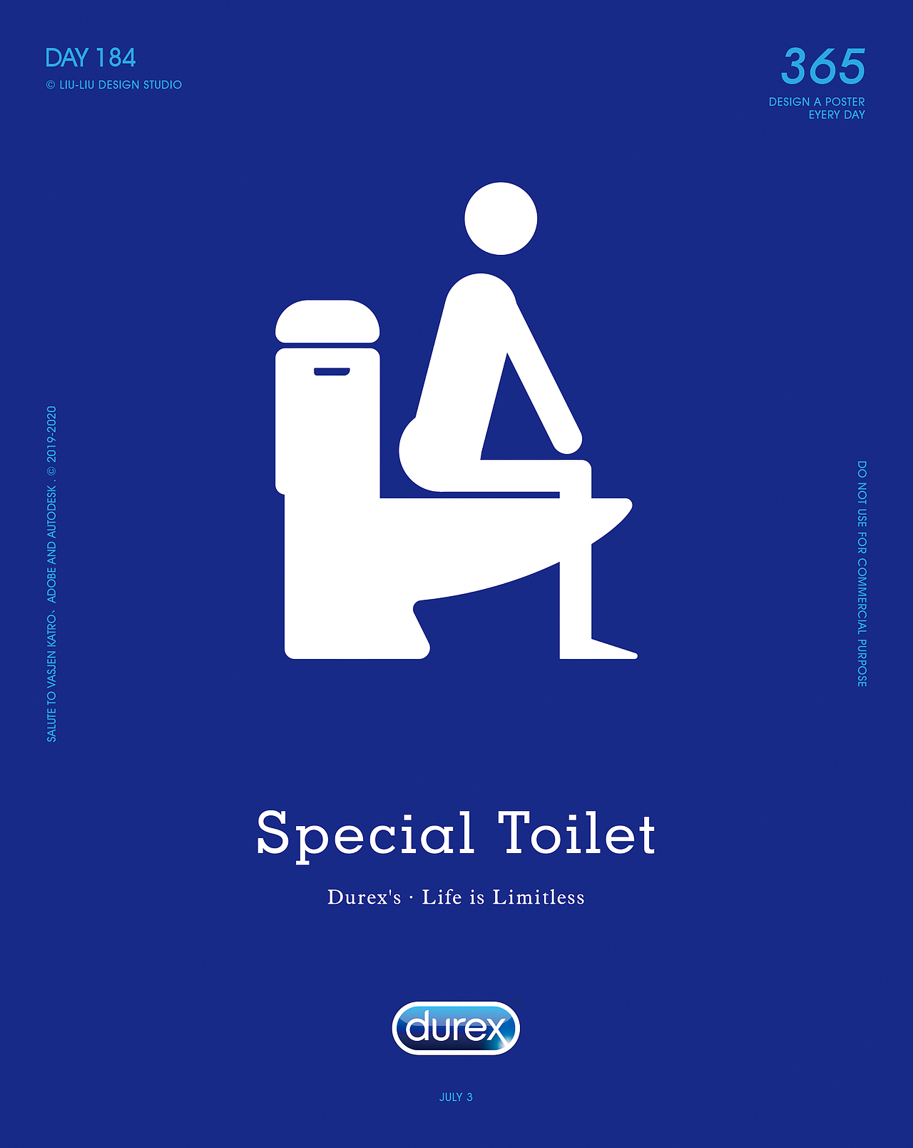 DAY 198 2019.7.18 365原创创意海报