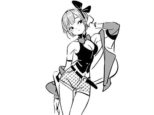【绘画日签】之日系小姐姐速写