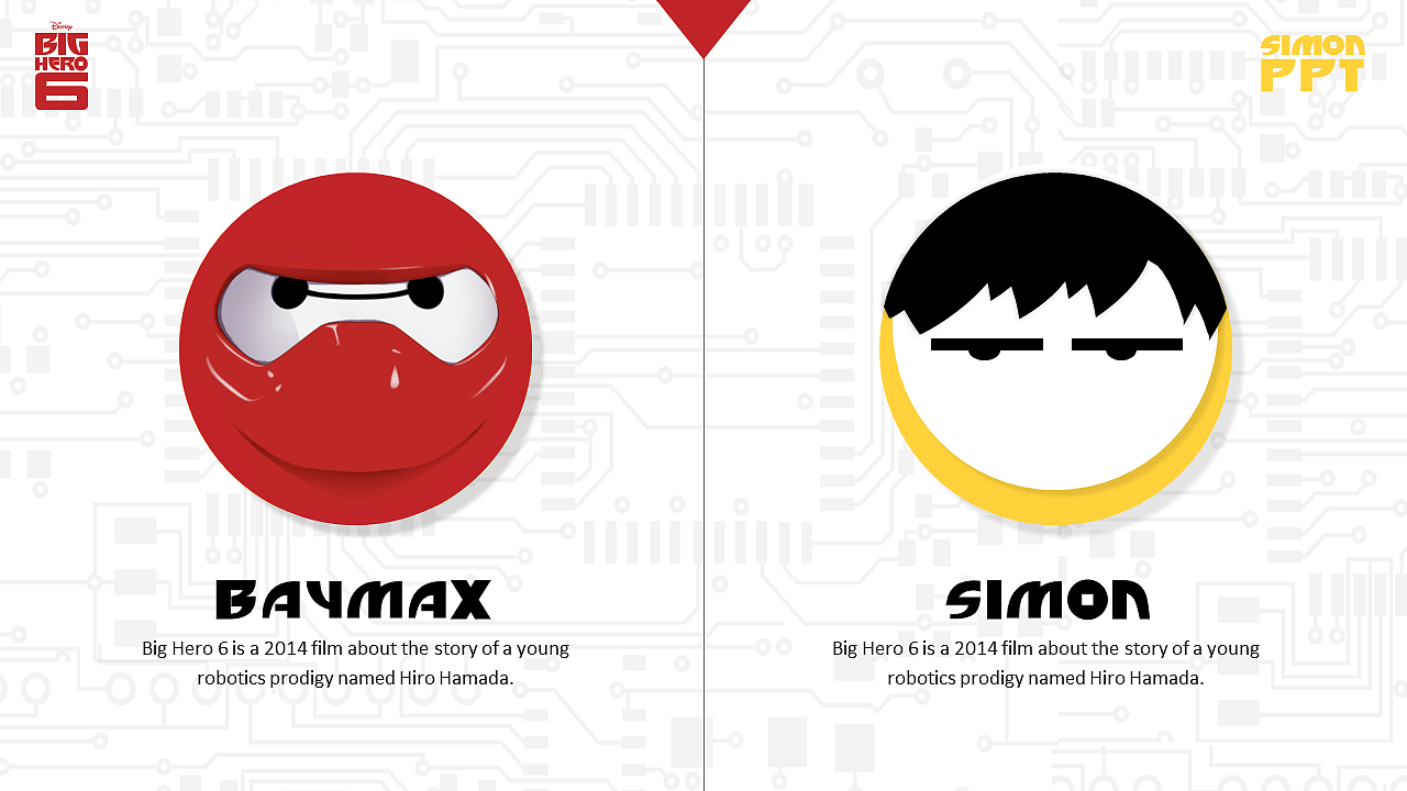 Hello Baymax——大白免费PPT源文件下载（图ZMjUzNDEzODA=） - PPT/Keynote - 站酷设计师Simon_阿文原创素材 - 站酷ZCOOL