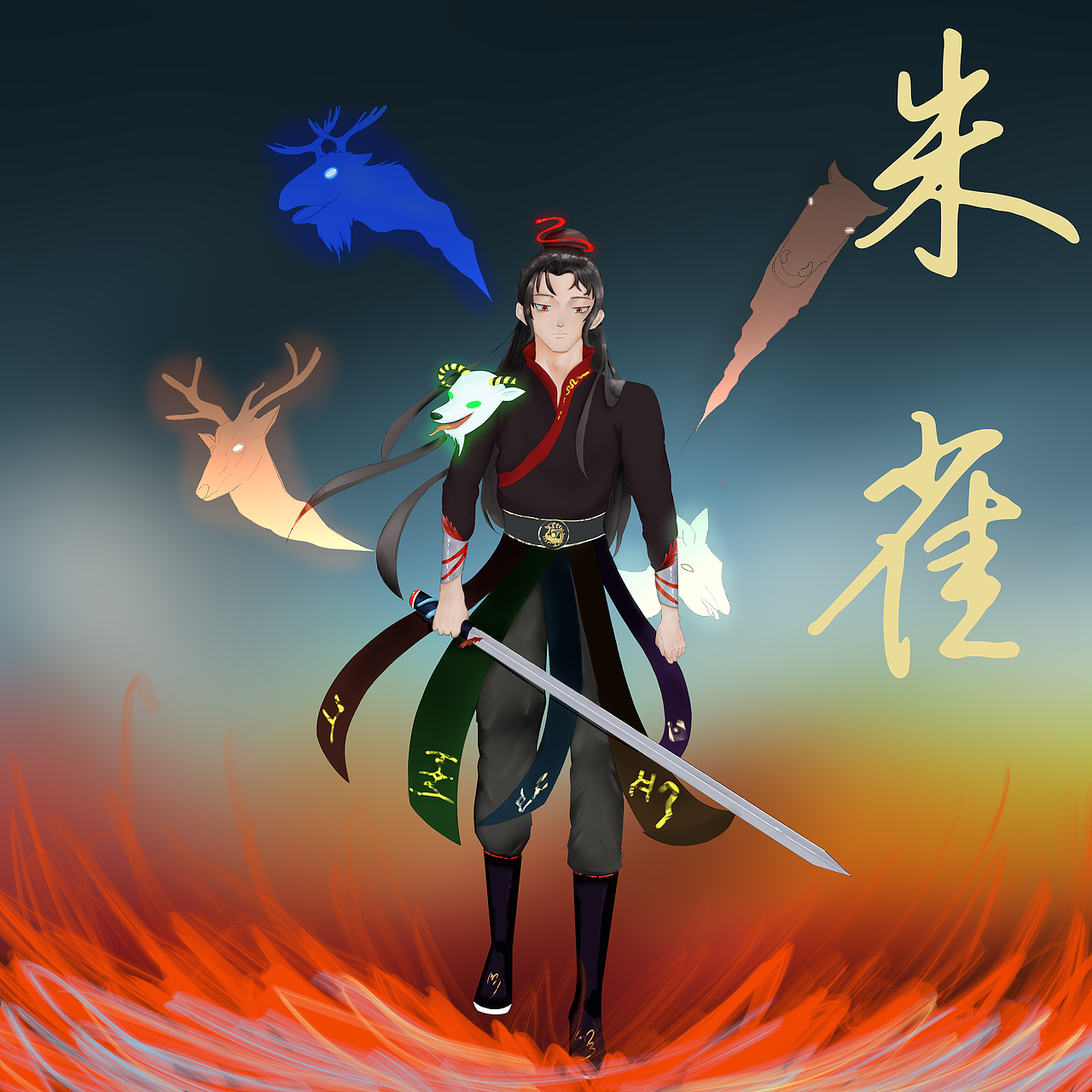 朱雀的社会形态和御灵形态