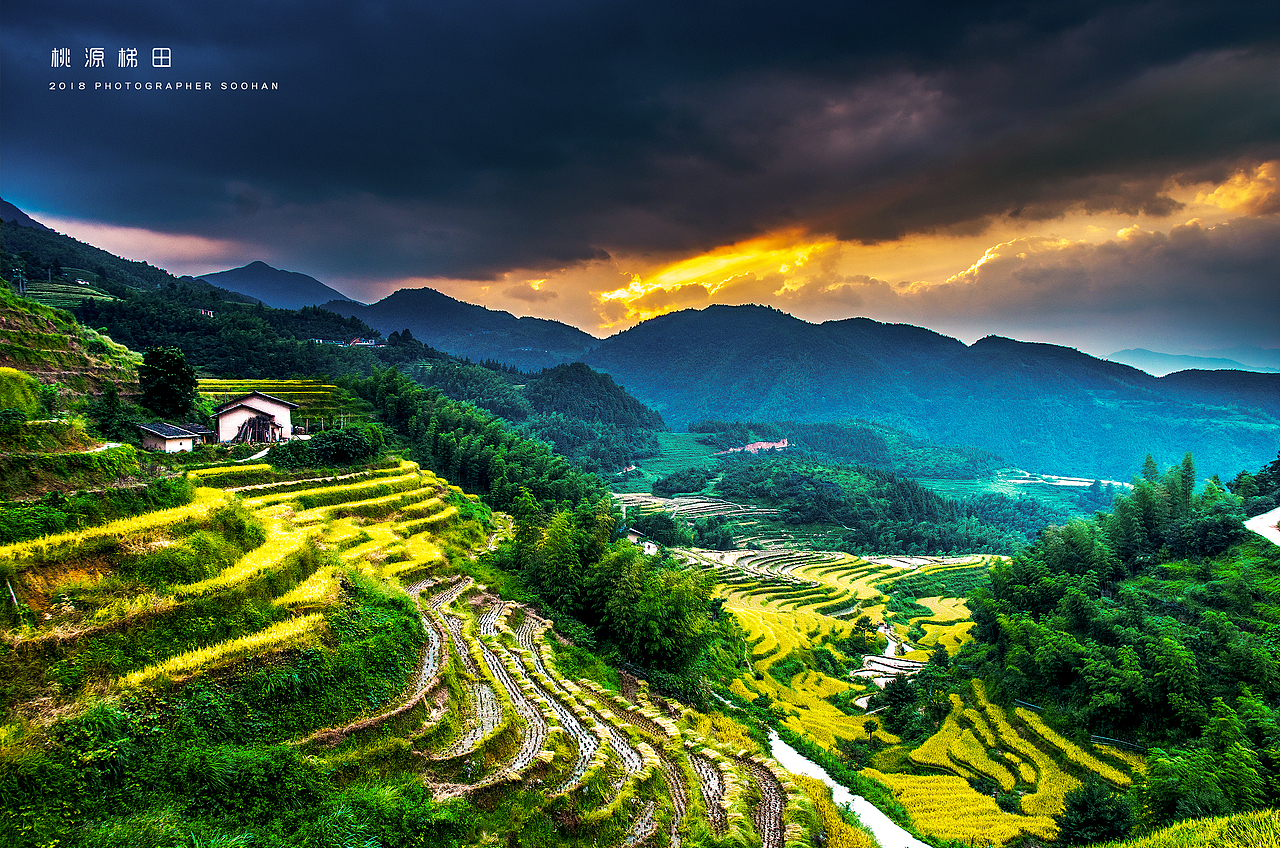 遂川桃源梯田（图ZMTI4ODg4NDgw） - 风光摄影 - 站酷设计师浓眉晓葱原创素材 - 站酷ZCOOL