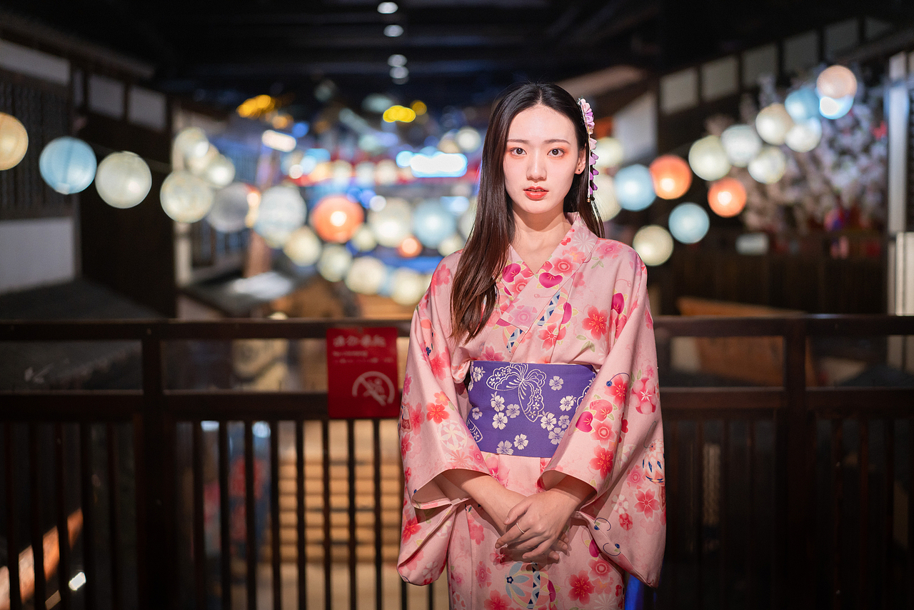 涟泉大江户和服拍摄