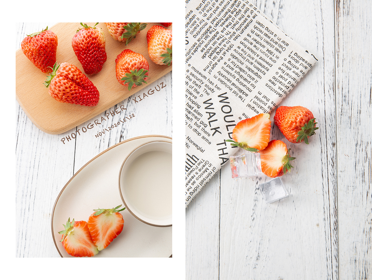 早餐与奶油草莓🍓🎬