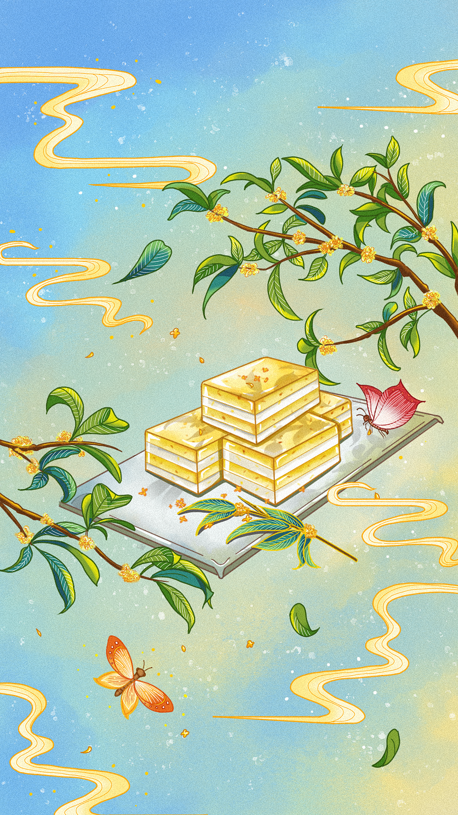 广东的早茶（图ZMjU1NDIxNDAw） - 商业插画 - 站酷设计师木心设计原创素材 - 站酷ZCOOL