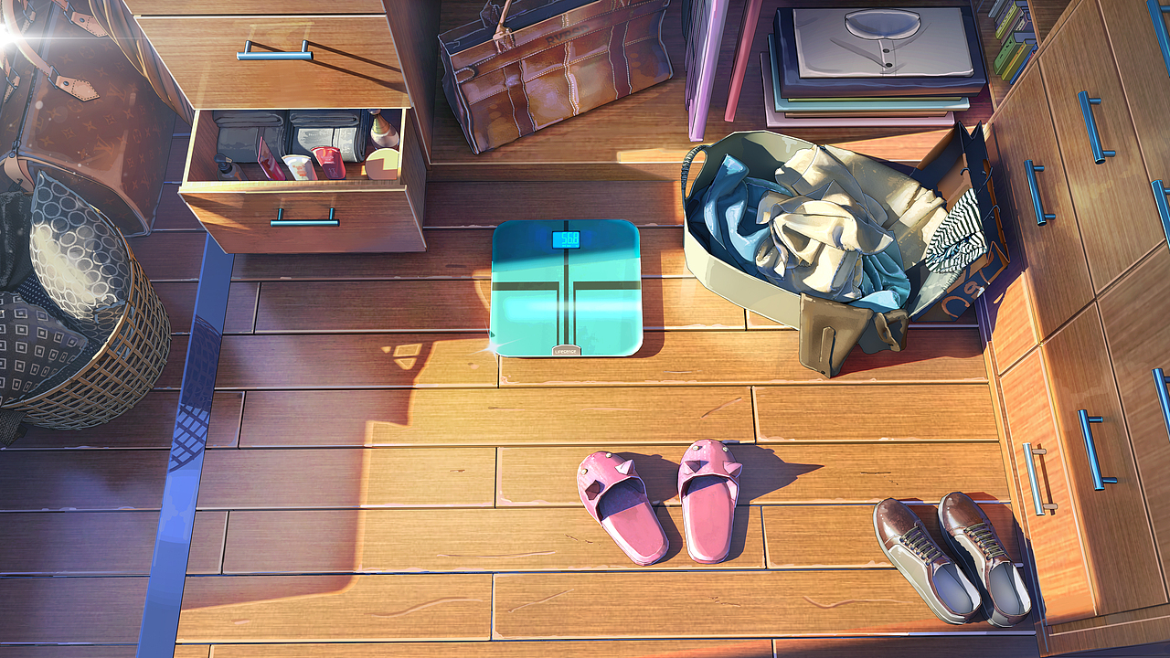 二次元-卧室特写