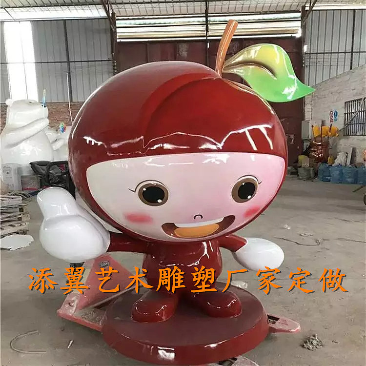 蜂糖李之乡”正是成熟之际大型玻璃钢李子雕塑从而得名
