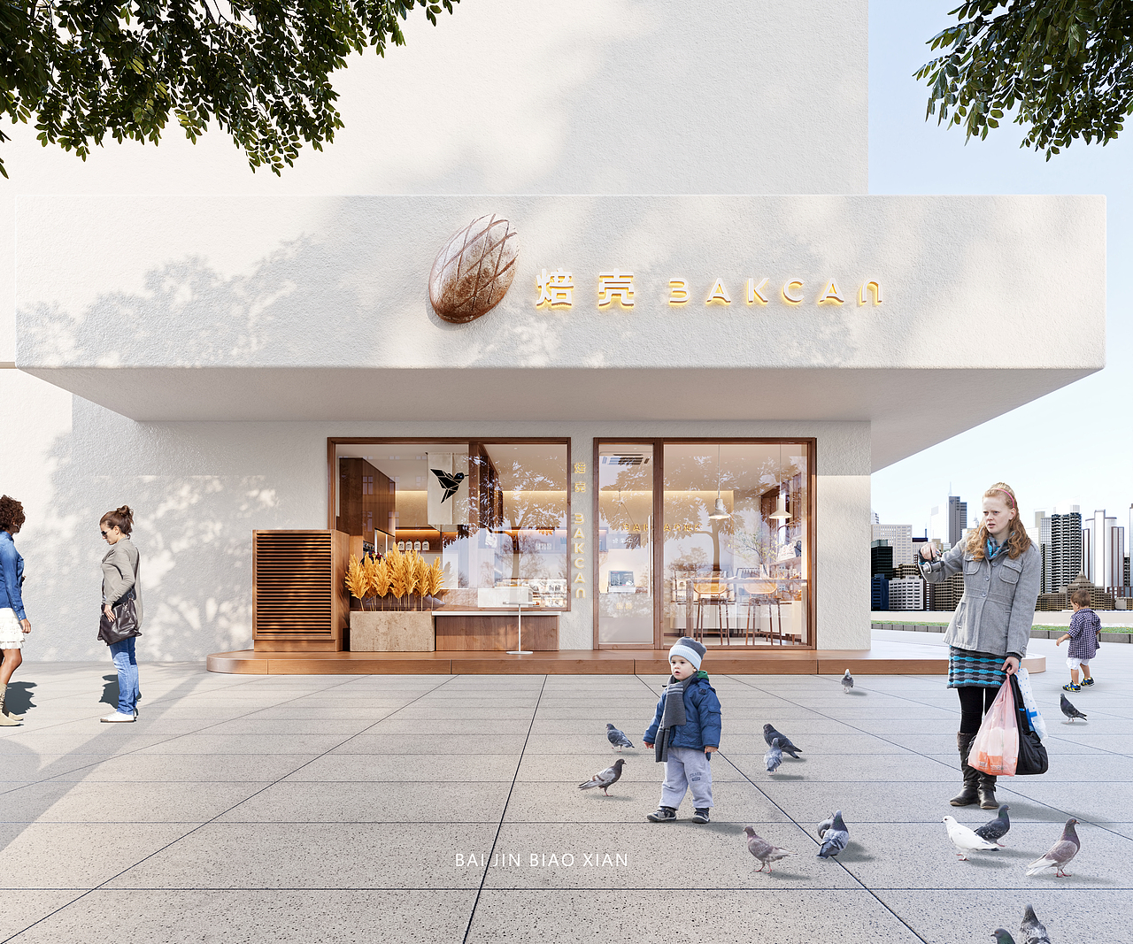 面包店的表现（图ZMjkzNTE2Nzk2） - 酒店餐饮设计 - 站酷设计师棉棒原创素材 - 站酷ZCOOL