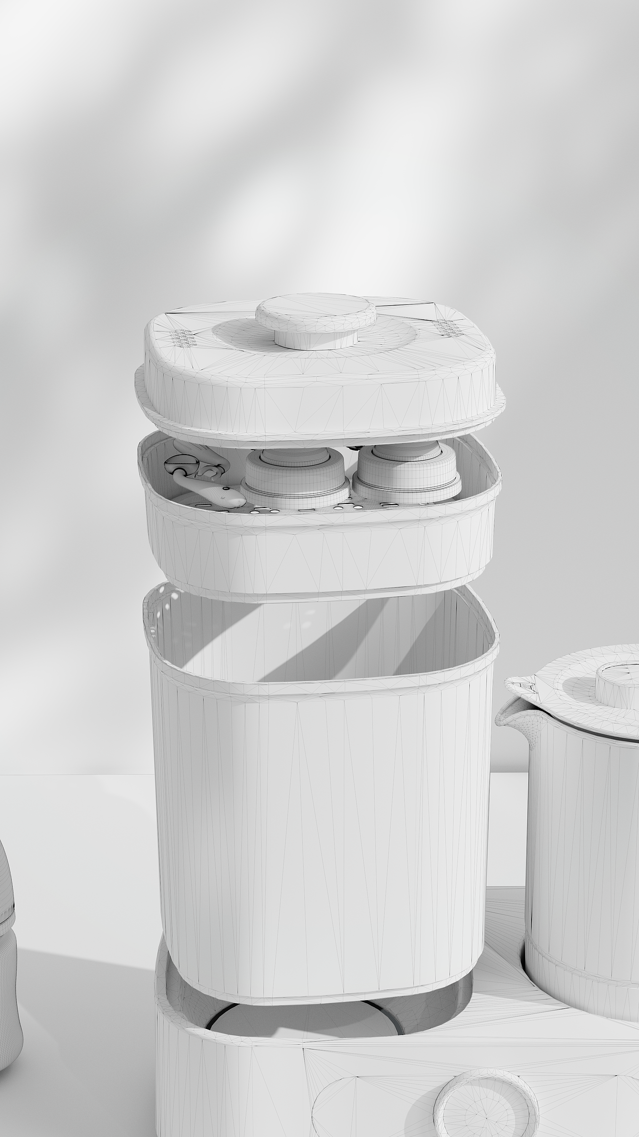 CharmSilent 电商|新贝奶瓶消毒器带烘干温奶器一体机（图ZMjk1ODcxNDUy） - 产品 - 站酷设计师魅力创意原创素材 - 站酷ZCOOL