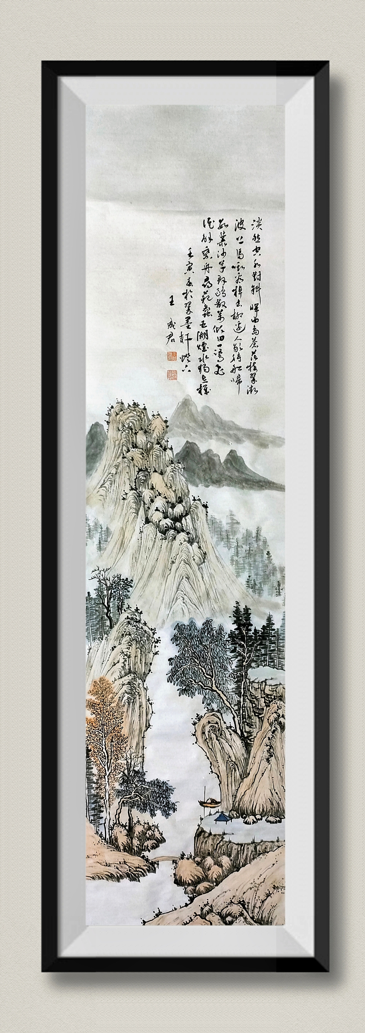 被这些山水画圈粉了☀️☀️