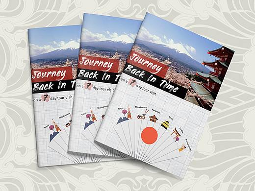 日本旅游手册设计