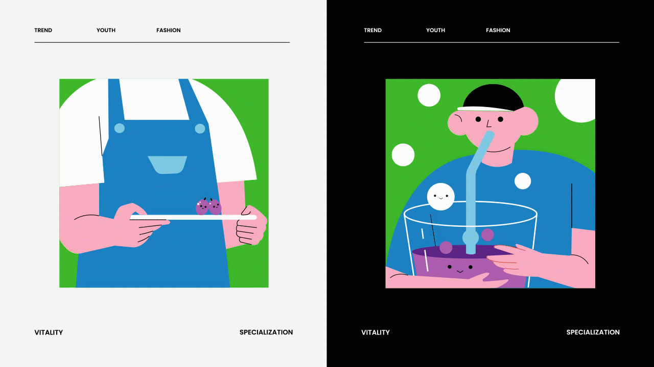 《斥茶chitea》茶饮品牌VI设计