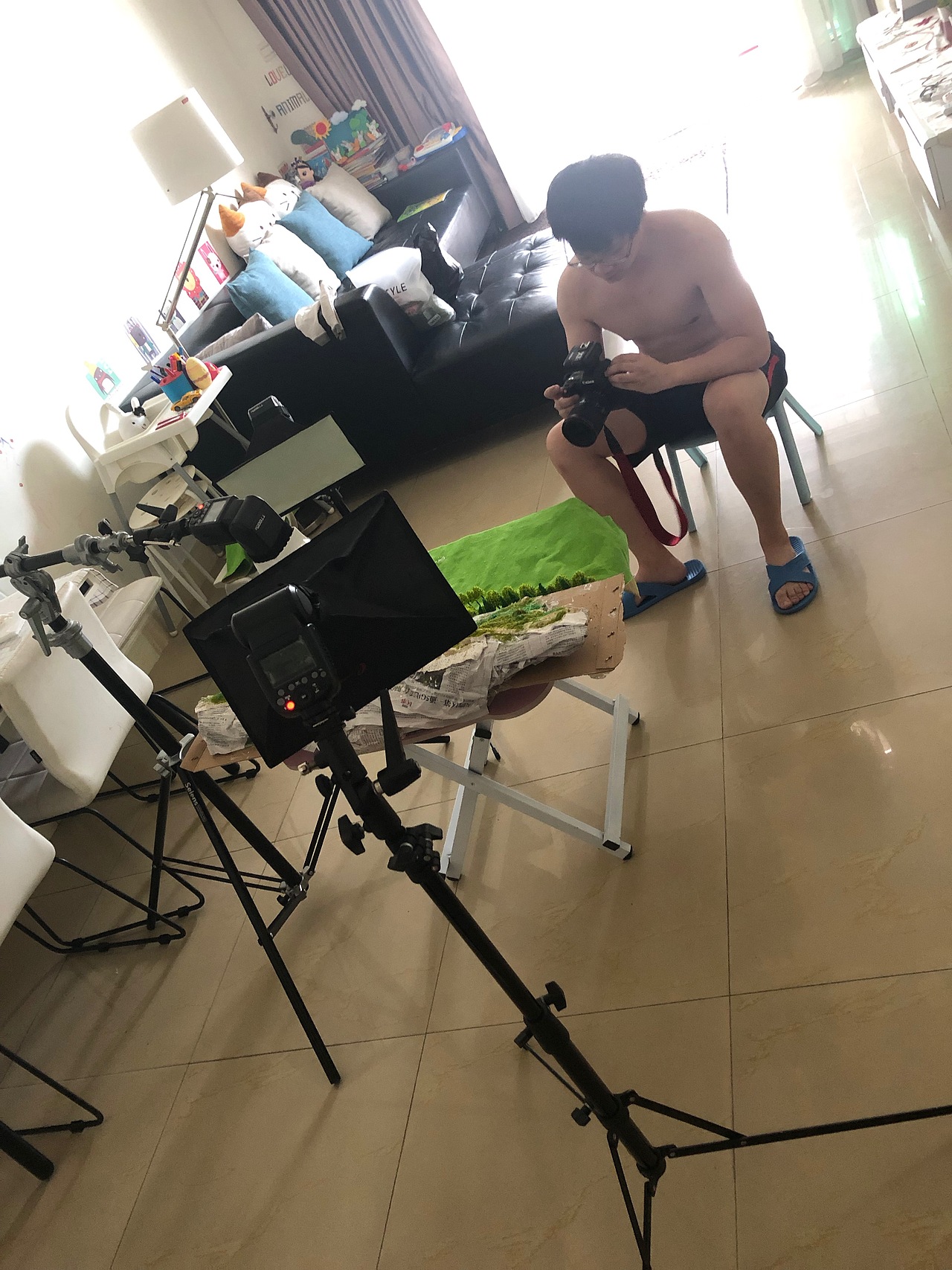 给美食打个漂亮的光，开餐前验毒是我最爱的部分~