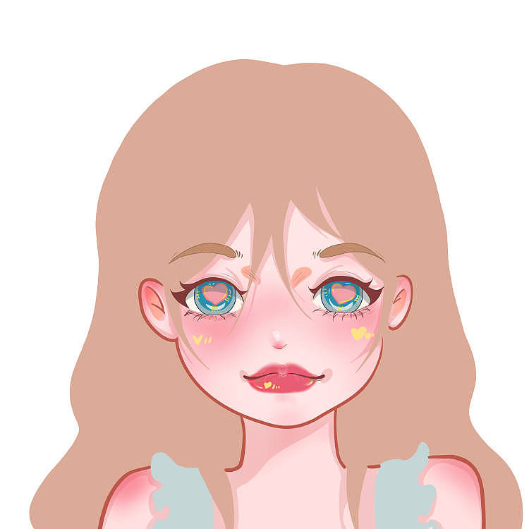 插画|头像绘制过程