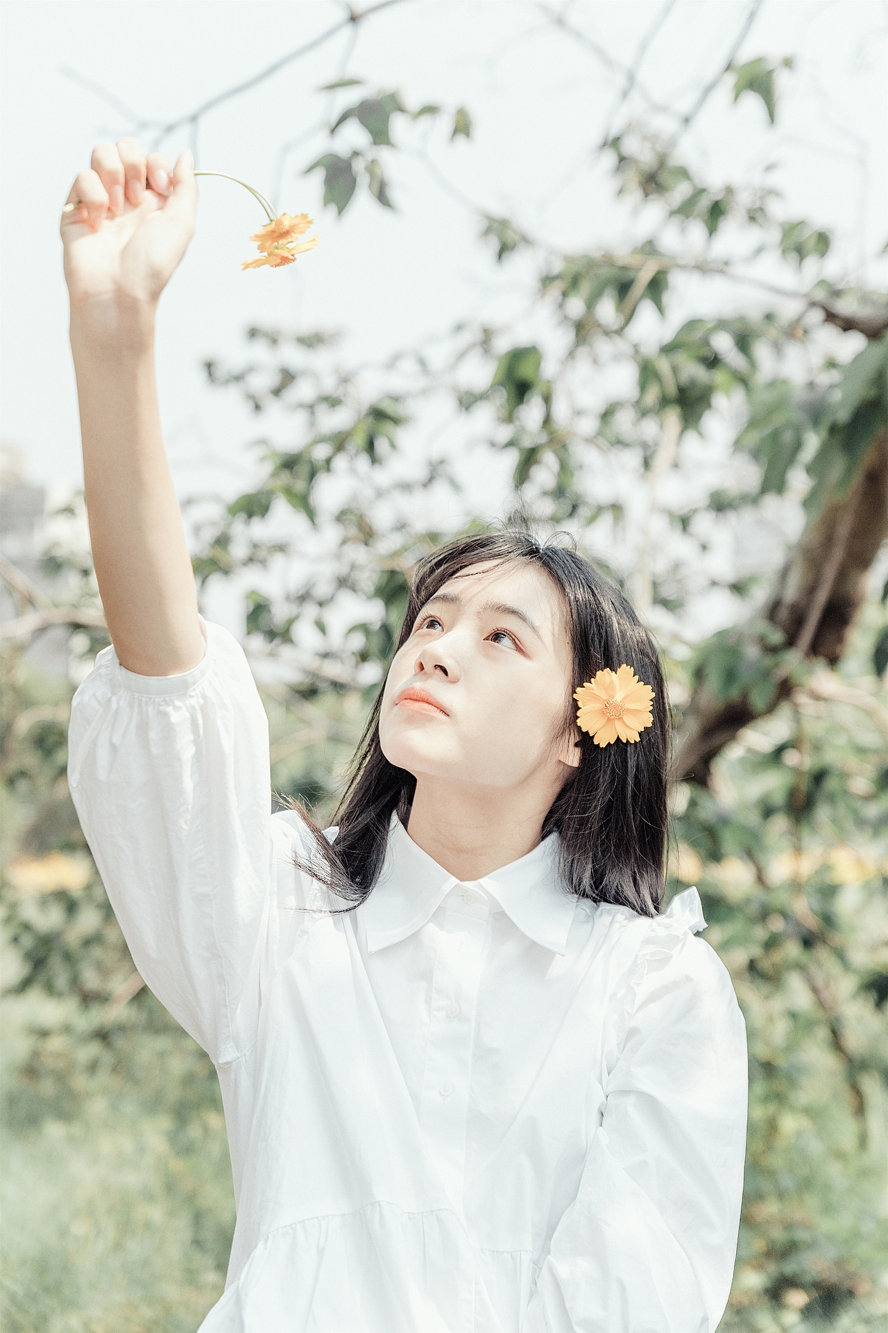 初春的少女（图ZMjE0MjYxNzYw） - 人像摄影 - 站酷设计师WOFE红薯原创素材 - 站酷ZCOOL