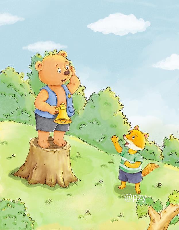 去年的一套书部分图（图ZMzAzNDg5Njgw） - 儿童插画 - 站酷设计师里里pzy原创素材 - 站酷ZCOOL