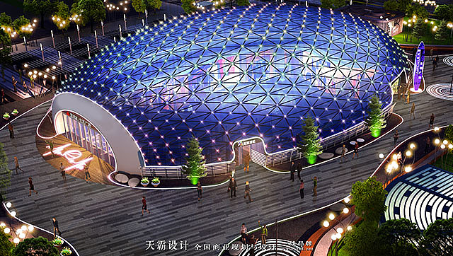 海南商业综合体设计项目方可参考的效果图